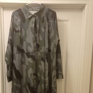 Shoe Length summer dress with belt